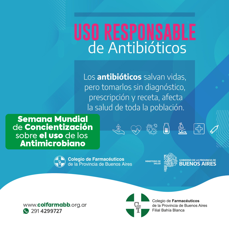 Semana Mundial de Concientización sobre el uso de los Antimicrobianos.